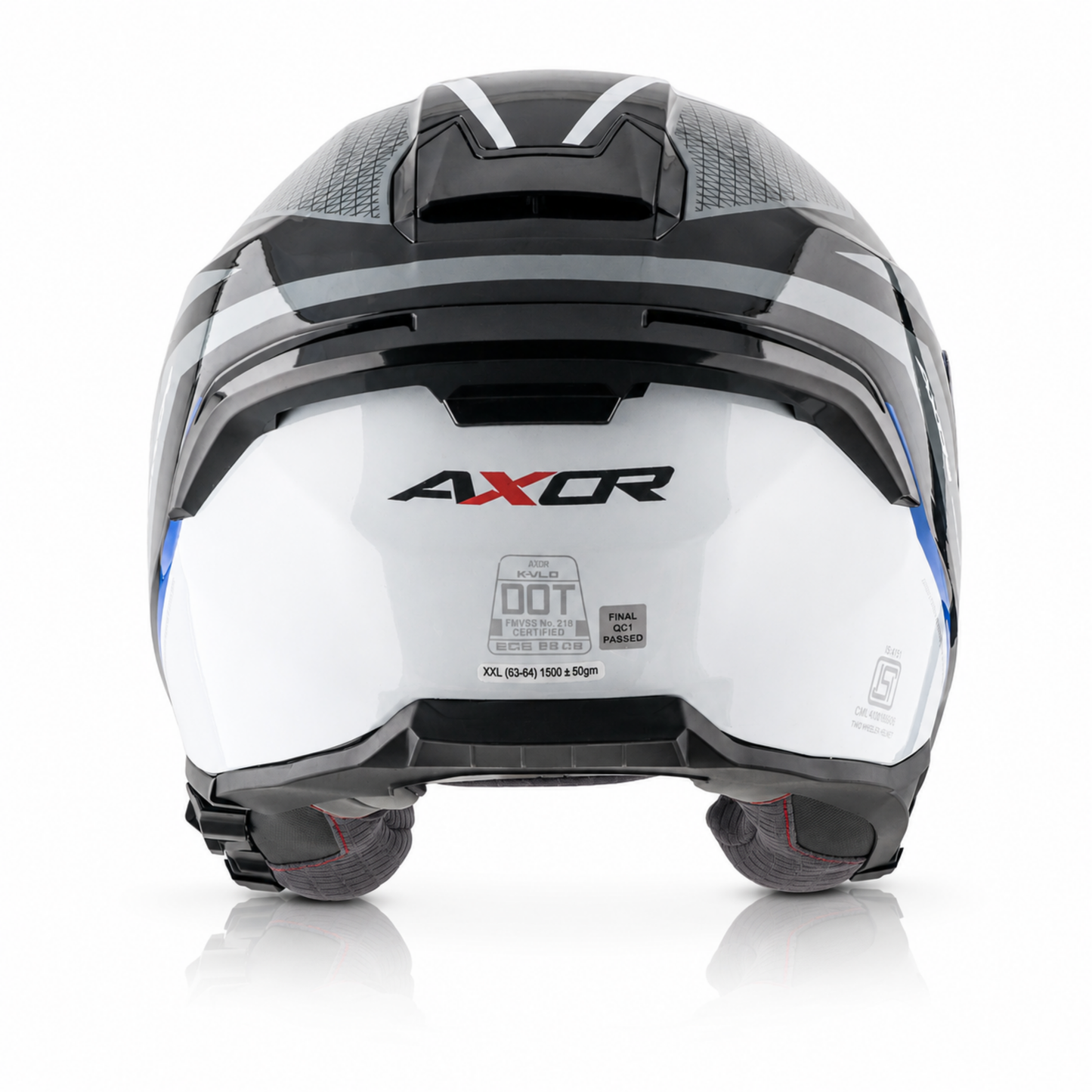 Axor Kylo Bliss Grey Blue - Open Face Helmet