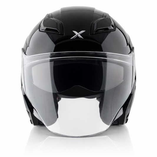 Axor Kylo Solid Black - Open Face Helmet
