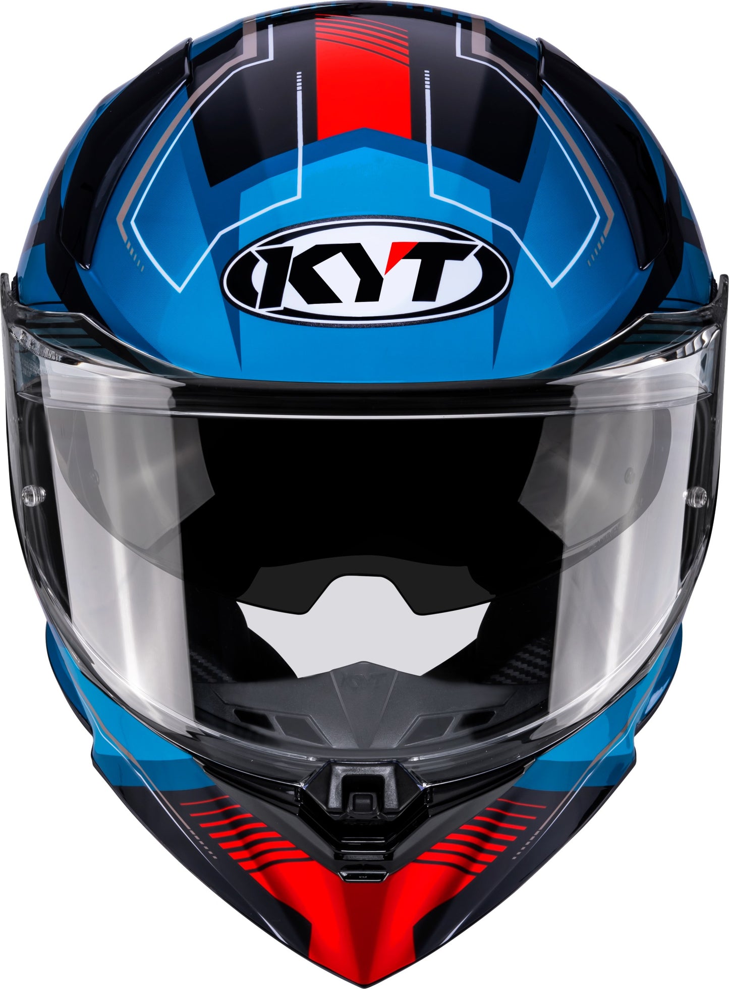 KYT R2R Pro Parsec Black Blue Red - Full Face Helmet