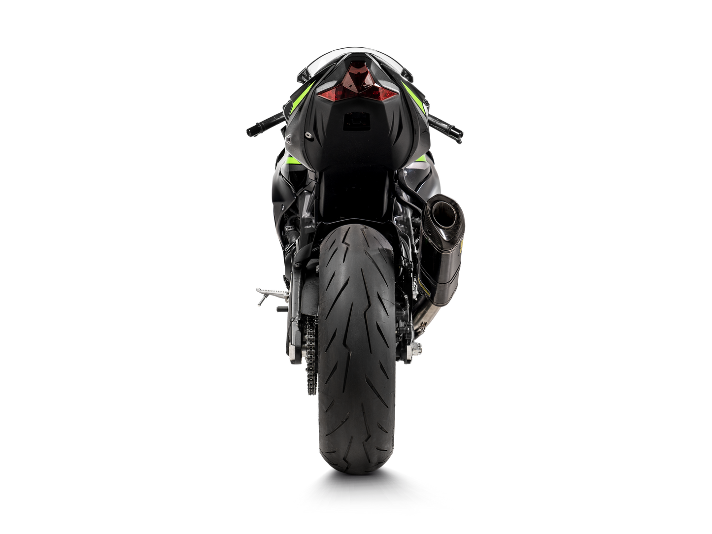 Motorcycle exhaust optional link pipe for kawasaki zx6r (09-24)