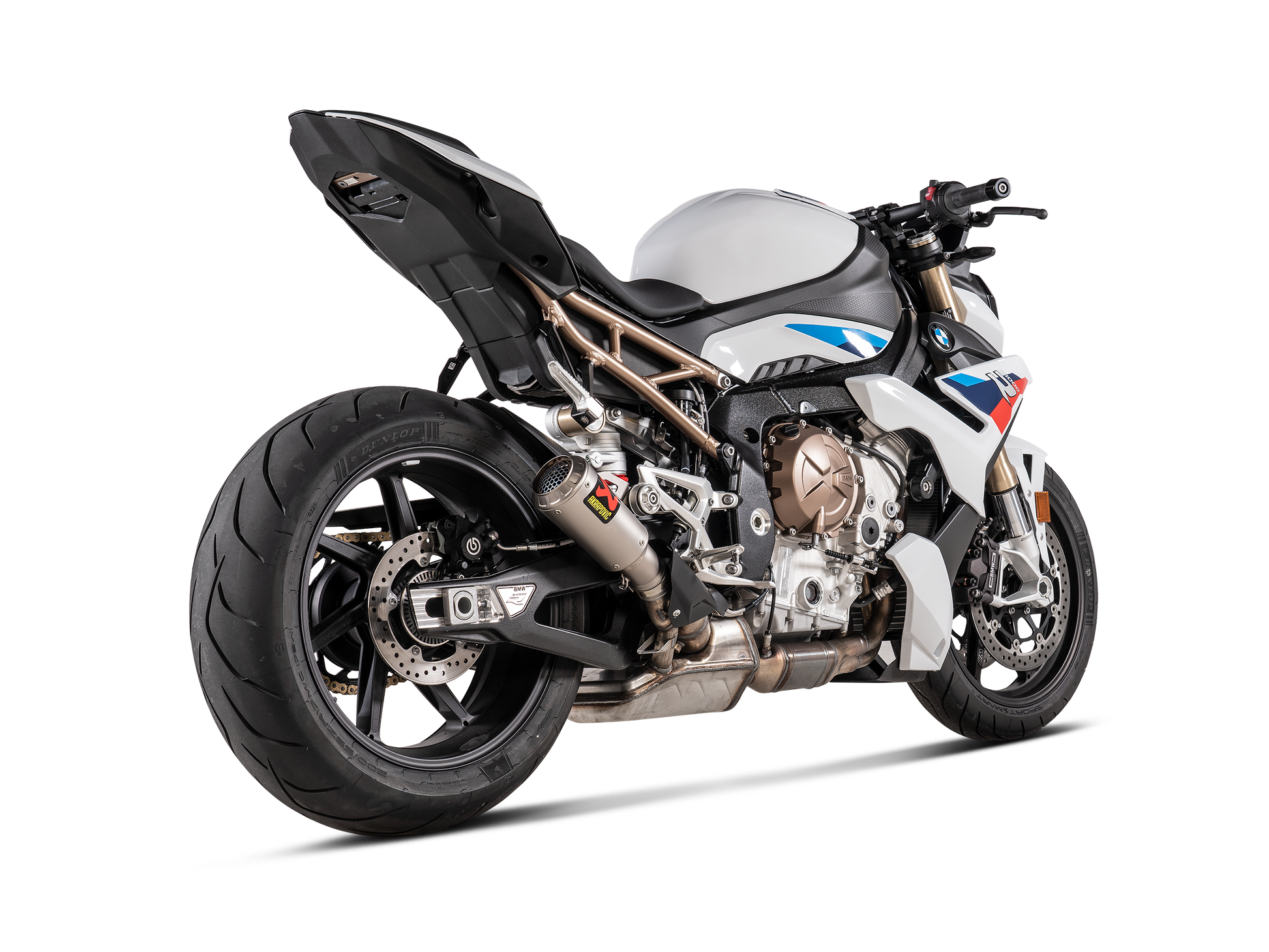 Motorcycle titanium slip-on exhaust for bmw s1000/m1000 (2019-25)