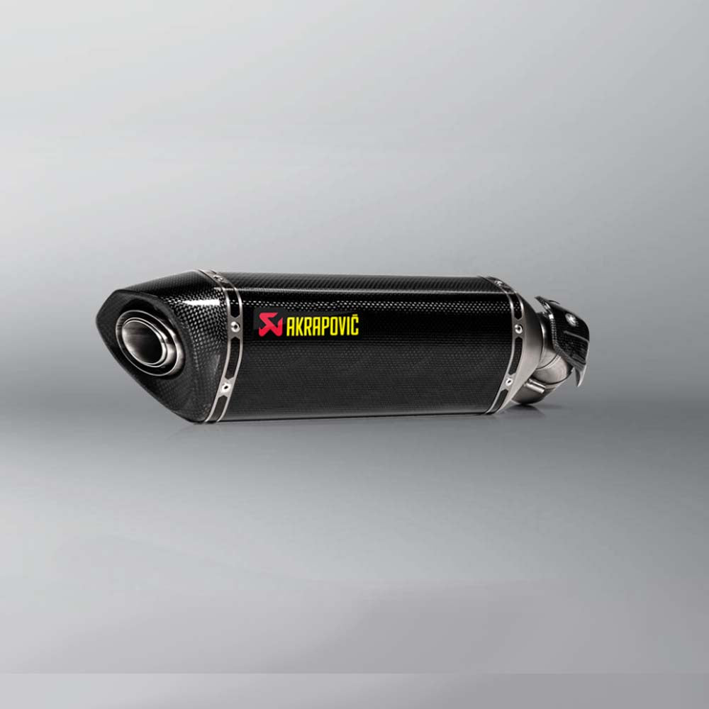 Motorcycle slip-on exhaust carbon fiber for kawasaki ninja 1000sx (2020-24)