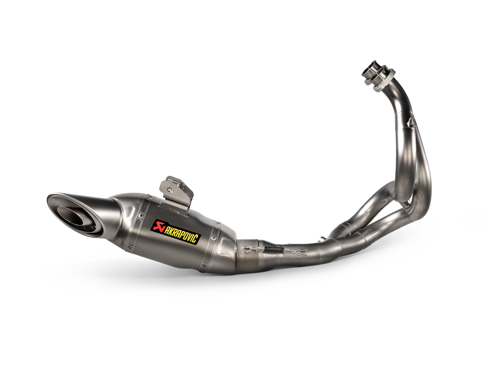 Motorcycle full system exhaust stainless steel with titanium header for kawasaki ninja 650/z650