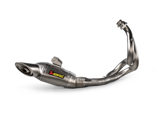 Motorcycle full system exhaust stainless steel with titanium header for kawasaki ninja 650/z650