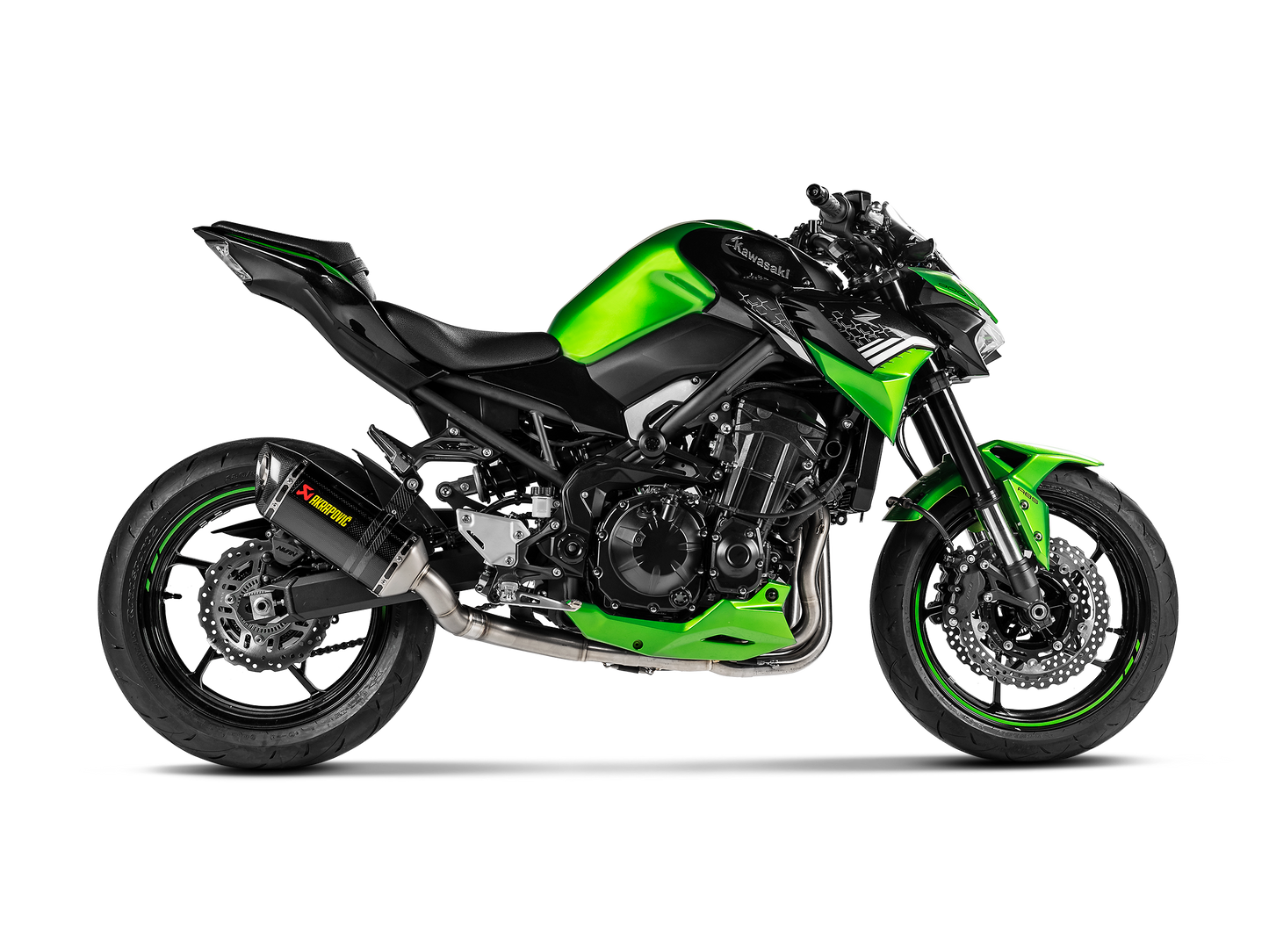 Motorcycle optional exhaust header stainless steel for kawasaki z900 (2020-2024)
