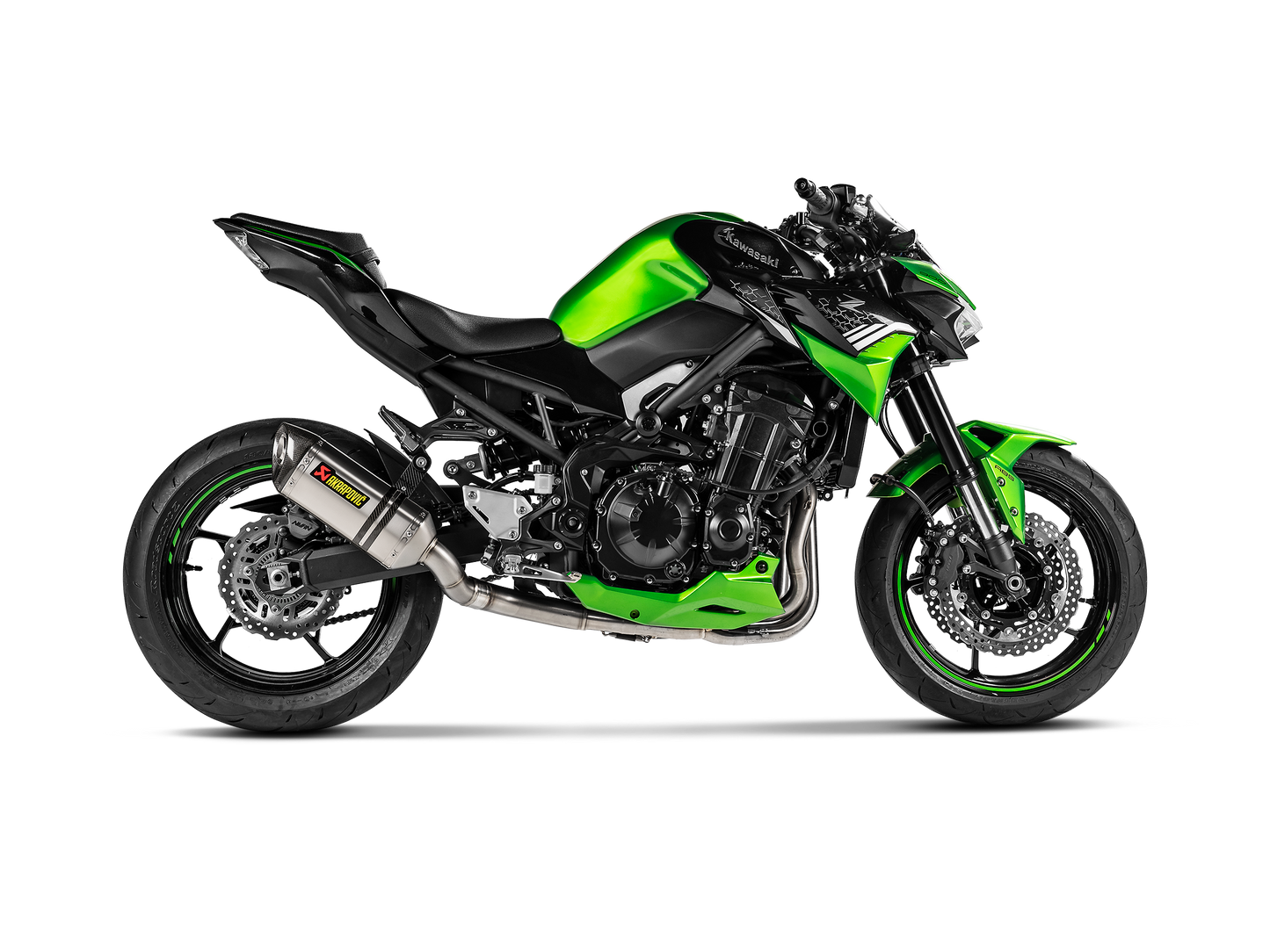 Motorcycle optional exhaust header stainless steel for kawasaki z900 (2020-2024)