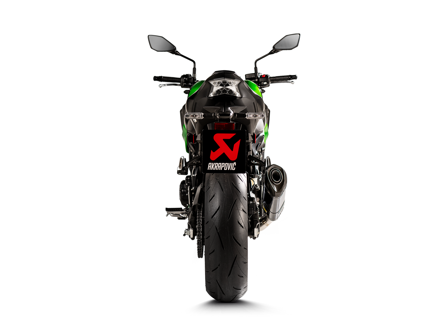 Motorcycle optional exhaust header stainless steel for kawasaki z900 (2020-2024)