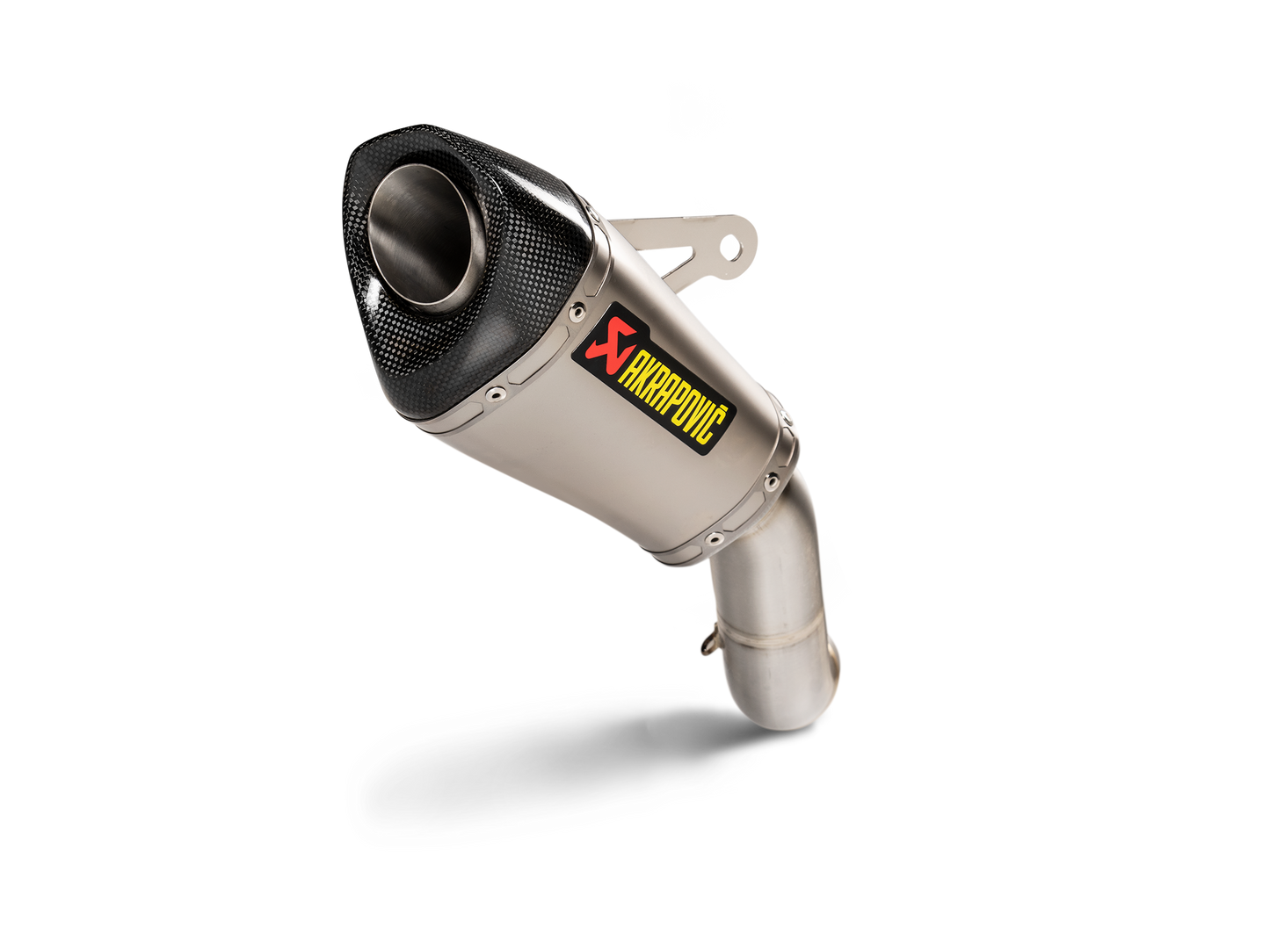 Motorcycle slip on exhaust titanium for Kawasaki Z900 2020-2024