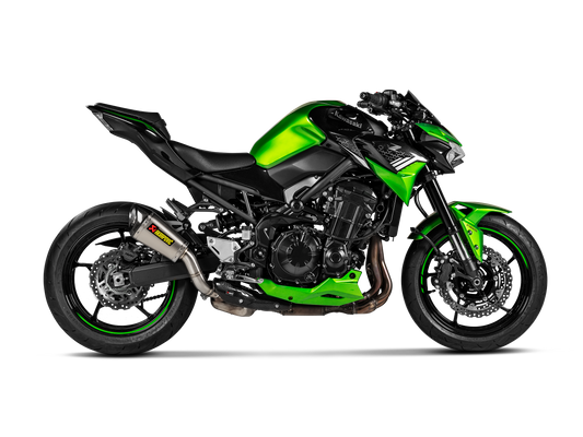 Motorcycle slip on exhaust titanium for Kawasaki Z900 2020-2024