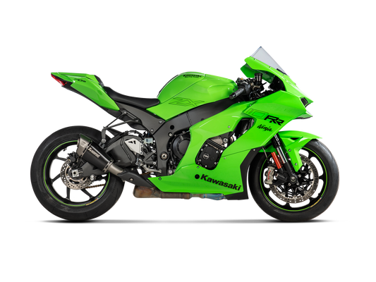 Motorcycle slip-on exhaust titanium for kawasaki zx10r