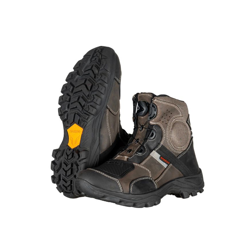 motorcycle riding boot waterproof with boa tie system