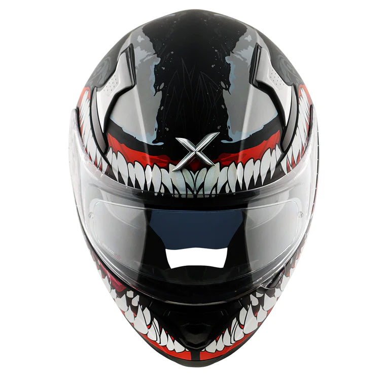 Motorcycle full face helmet Marvel Venom Graphic sports