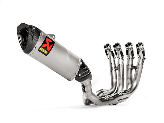 Titanium Full system exhaust s1000rr /m1000rr racing line performance booster