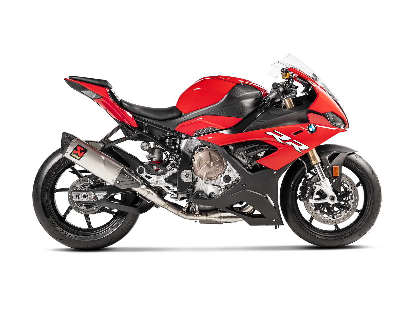 Titanium Full system exhaust s1000rr /m1000rr racing line performance booster