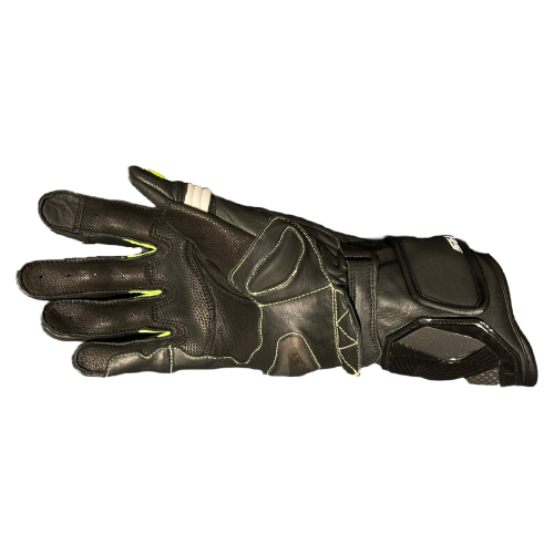 Shield Viper X Full Gauntlet Gloves (Black HiViz)