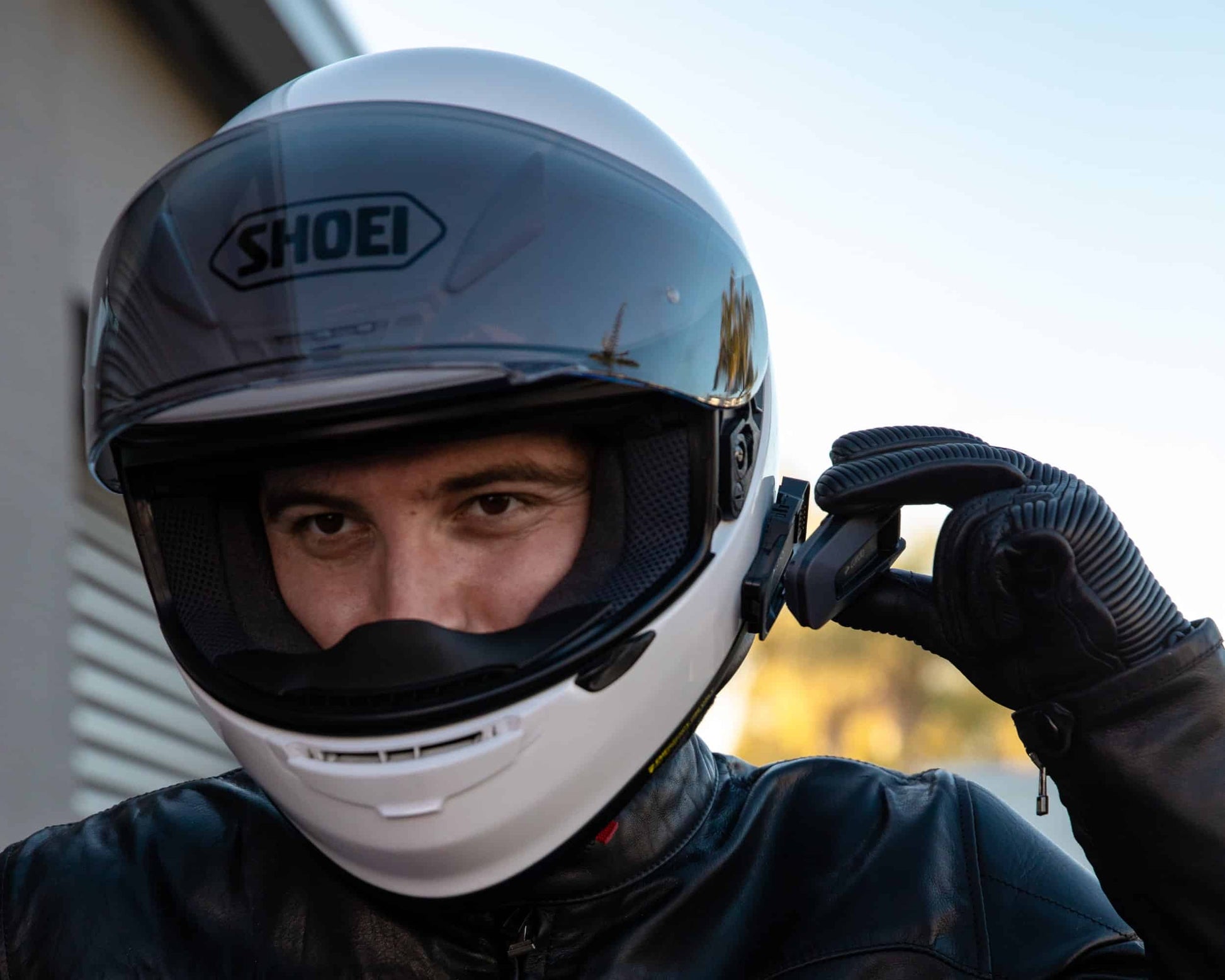 Motorcycle intercom communication system JBL voice control waterproof