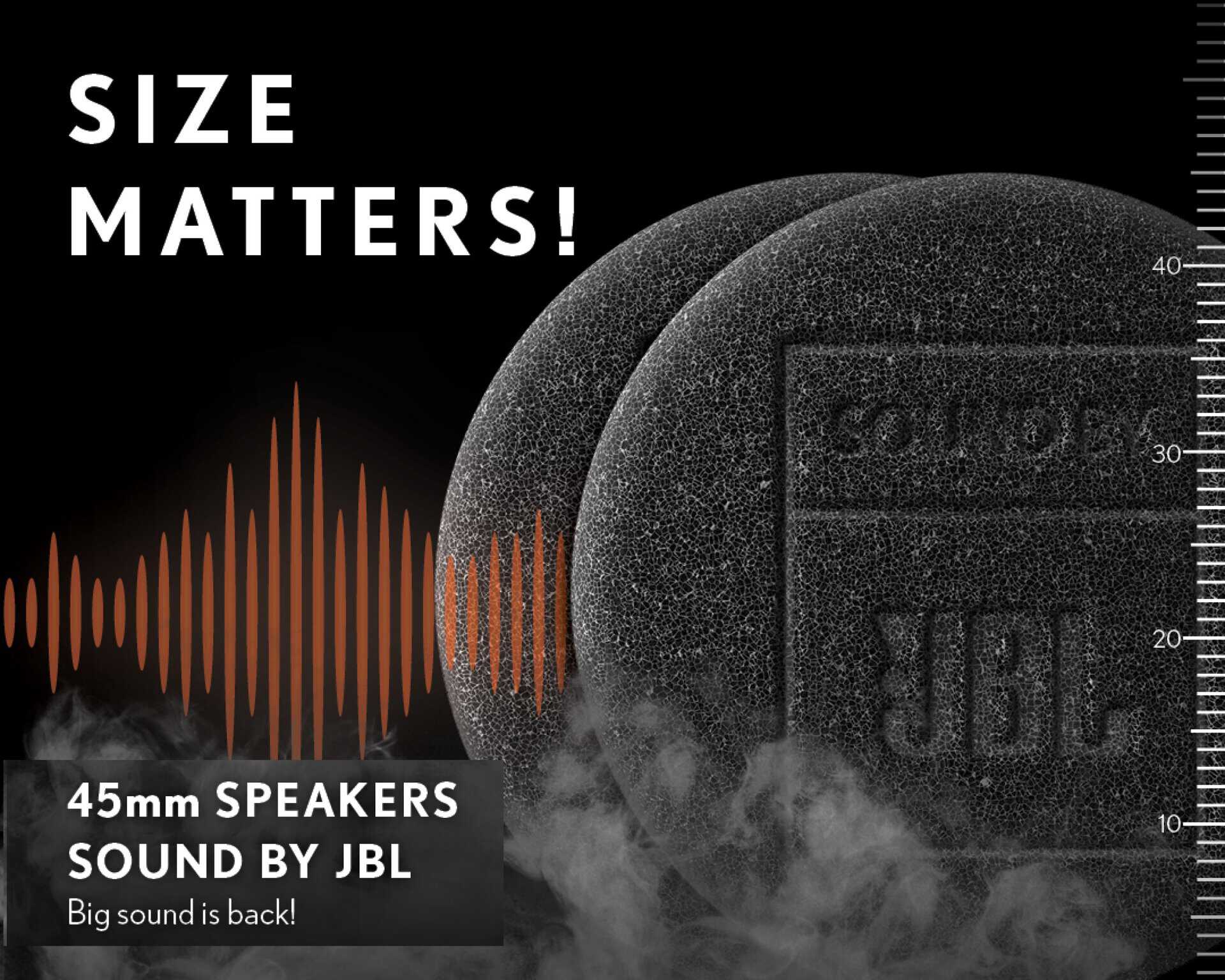 Motorcycle crash detection intercom communication waterproof system JBL Premium