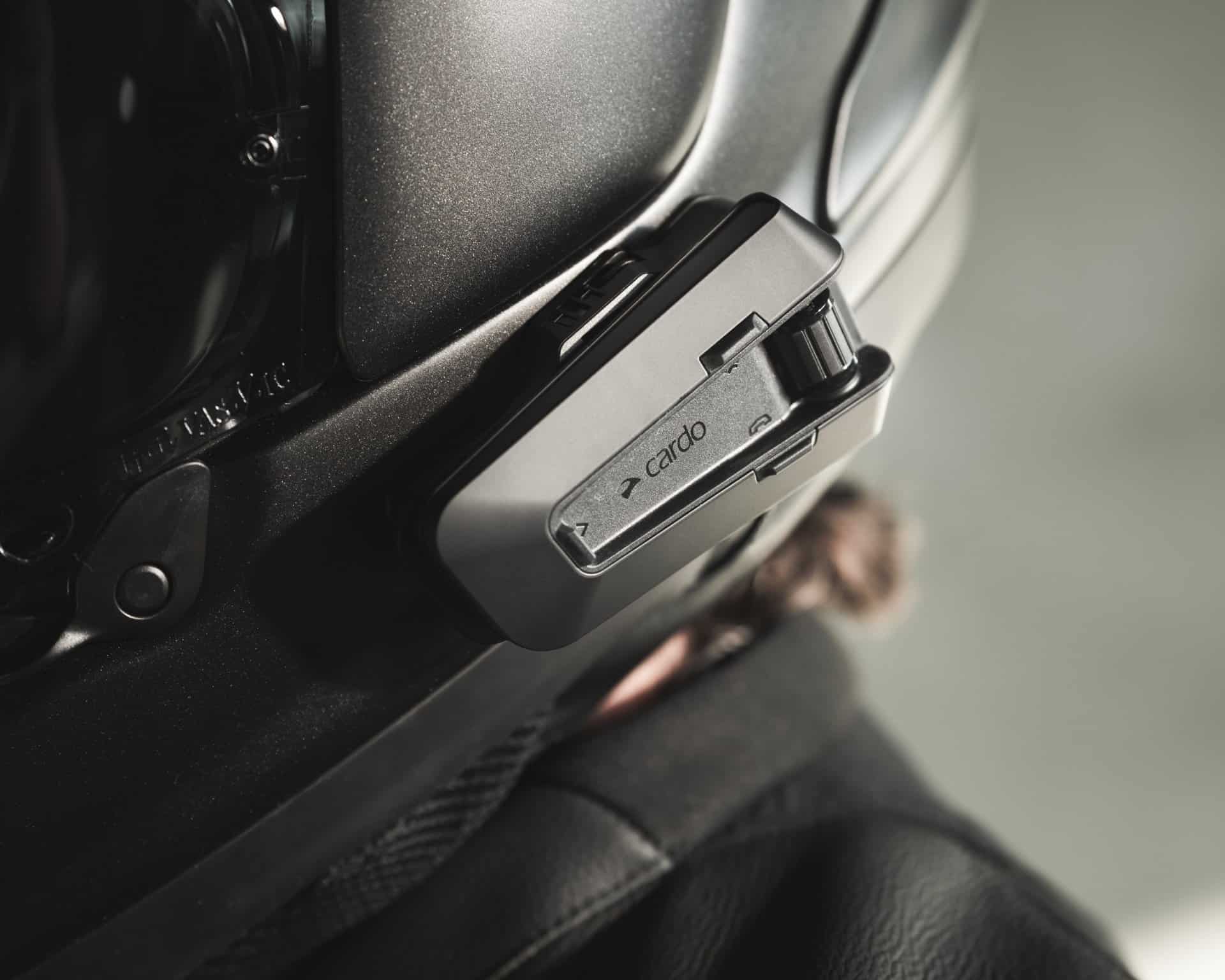 Motorcycle crash detection intercom communication waterproof system JBL Premium