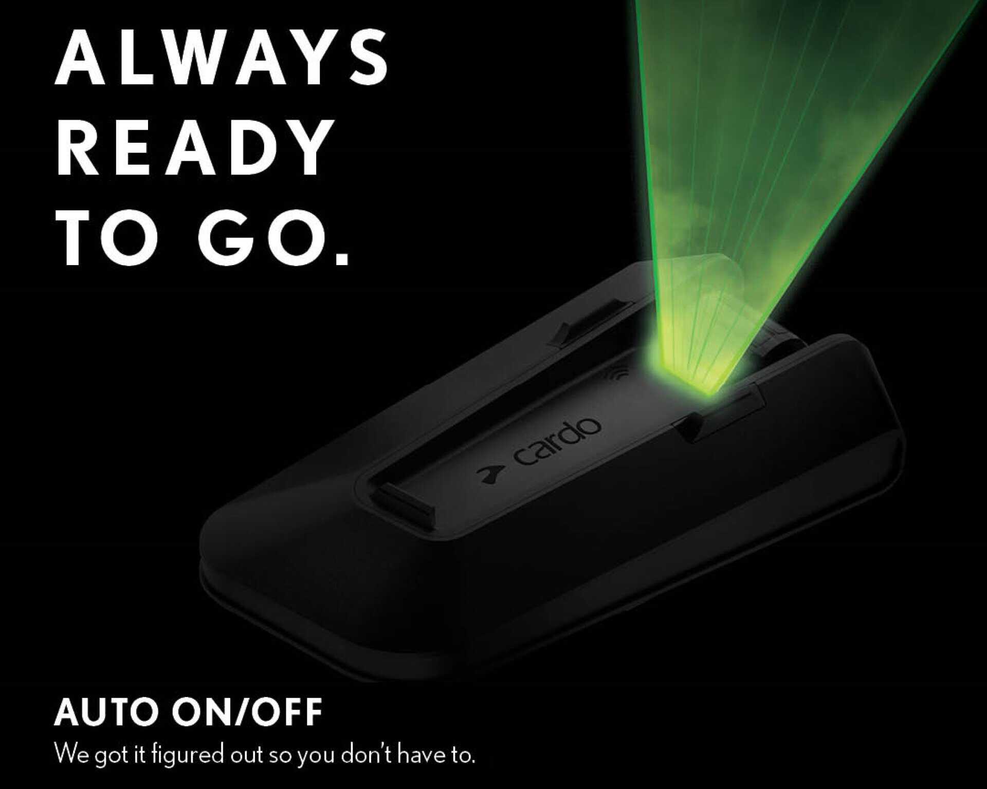 Motorcycle crash detection intercom communication waterproof system JBL Premium