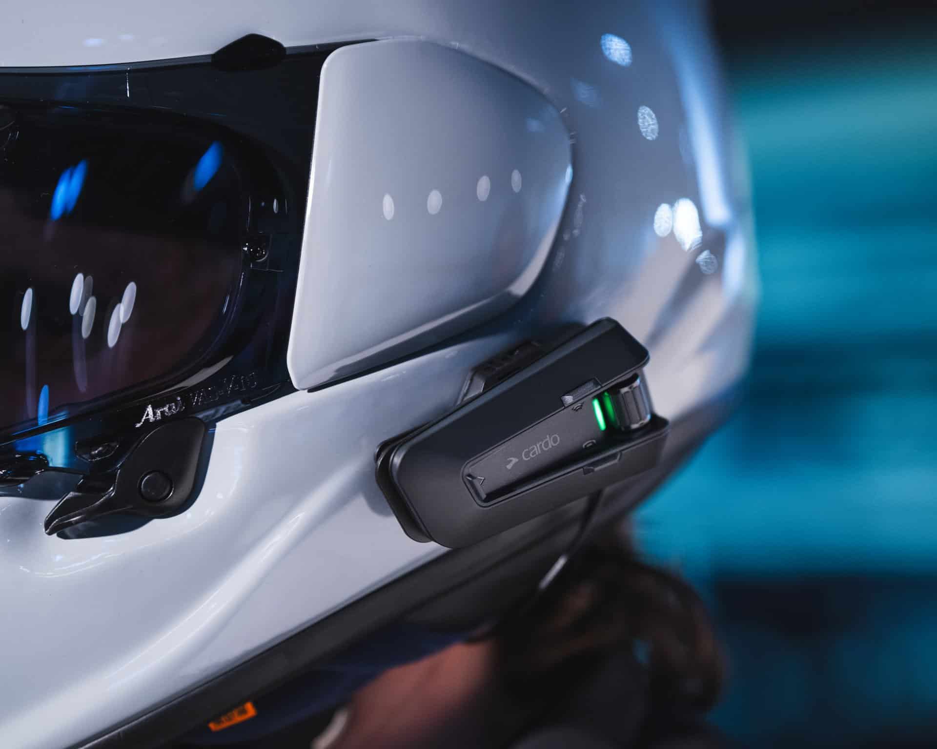 Motorcycle crash detection intercom communication waterproof system JBL Premium