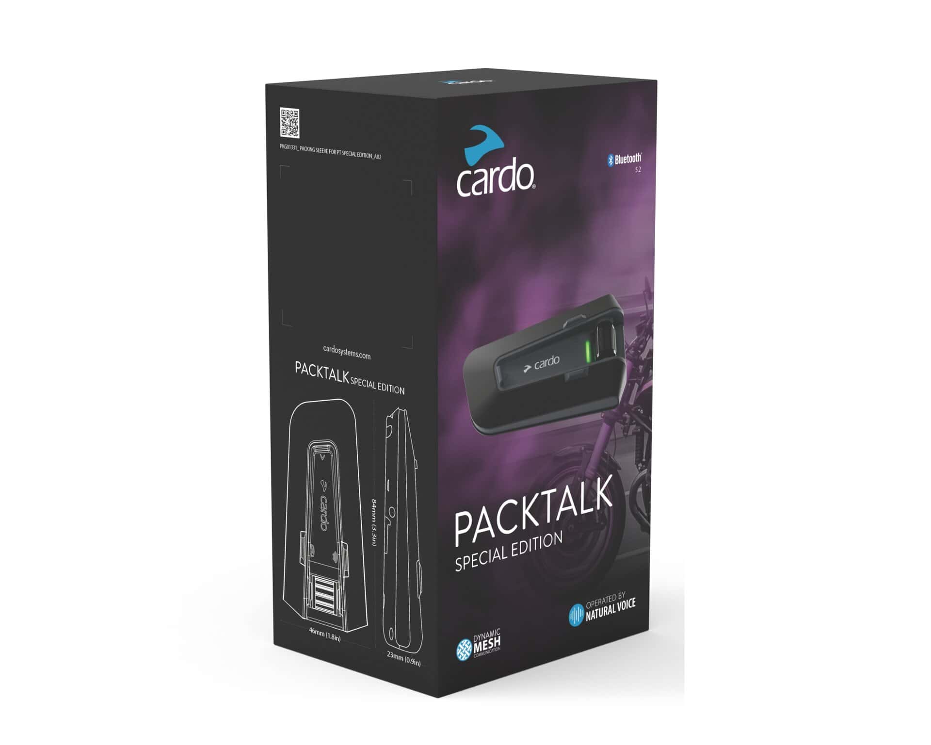 Motorcycle helmet communication system / music black