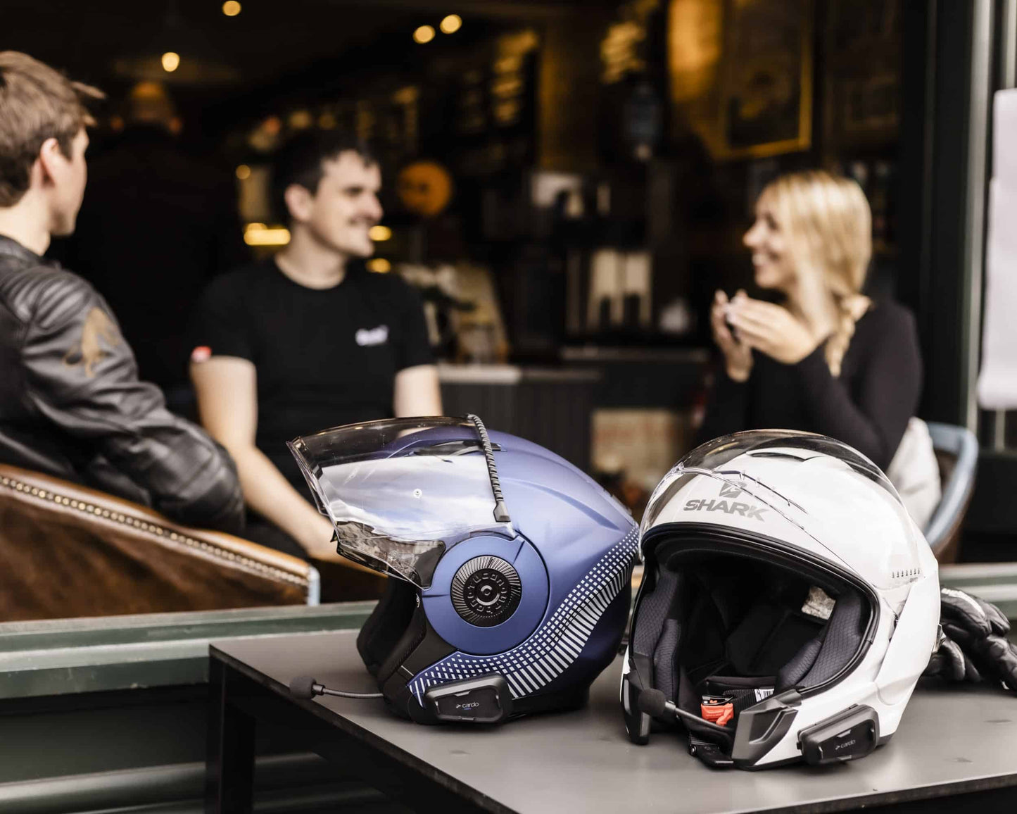 motorcycle bluetooth communication system for helmets