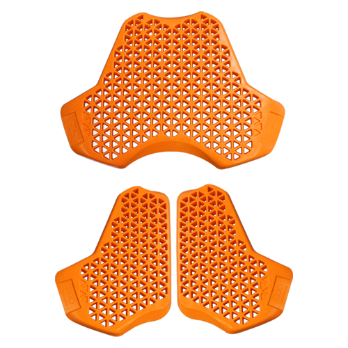 Motorcycle jacket chest armour D3O level 1 type B coverage