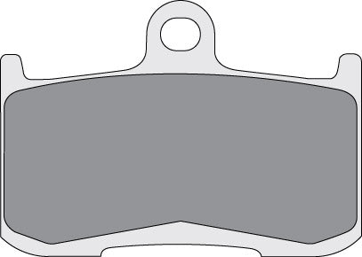 Motorcycle performance sintered break pads for kawasaki z900, 800, Triumph 675