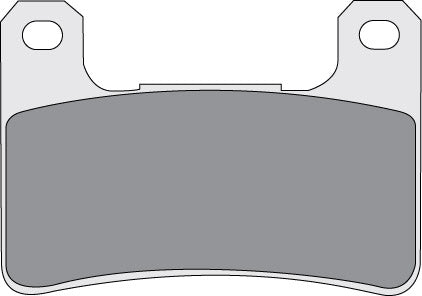 Motorcycle performance sintered break pads for kawasaki 1000 / suzuki hayabusa