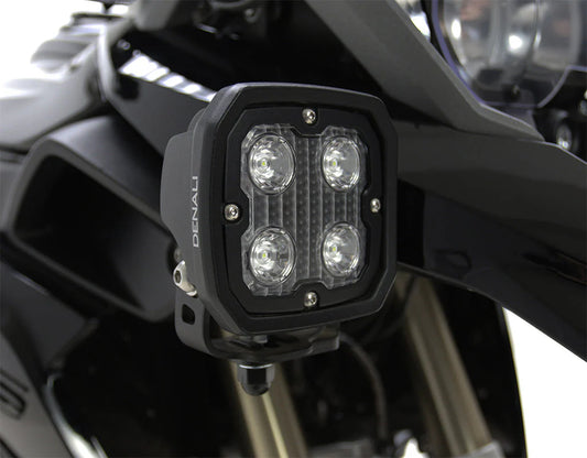 motorcycle fog/auxiliary lights trioptic technology Denali