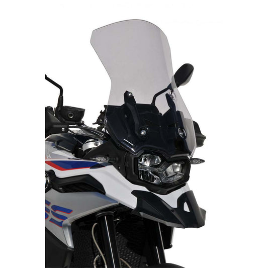 Motorcycle light smoke windshield for bmw f850 gs (2018-24)