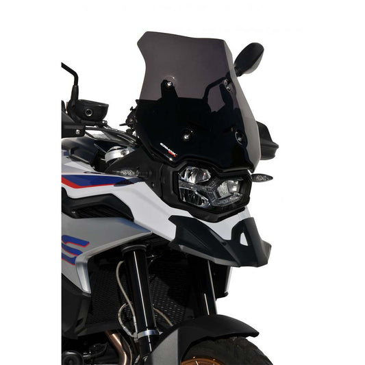 Motorcycle light smoke windshield for bmw f850 gs (2018-24)