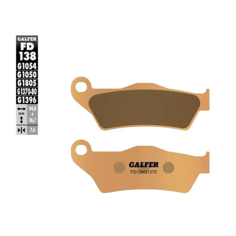 Galfer Sintered Brake Pads - Front - FD138G1370