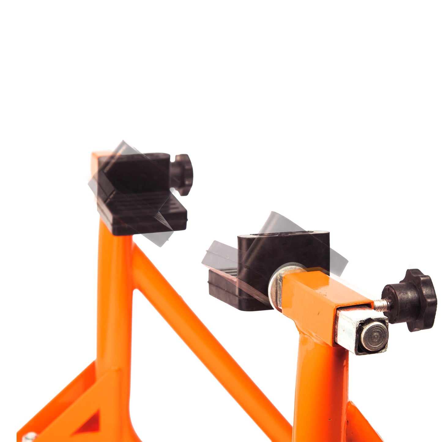 Motorcycle rear paddock stand 360 rotate, detachable, movable