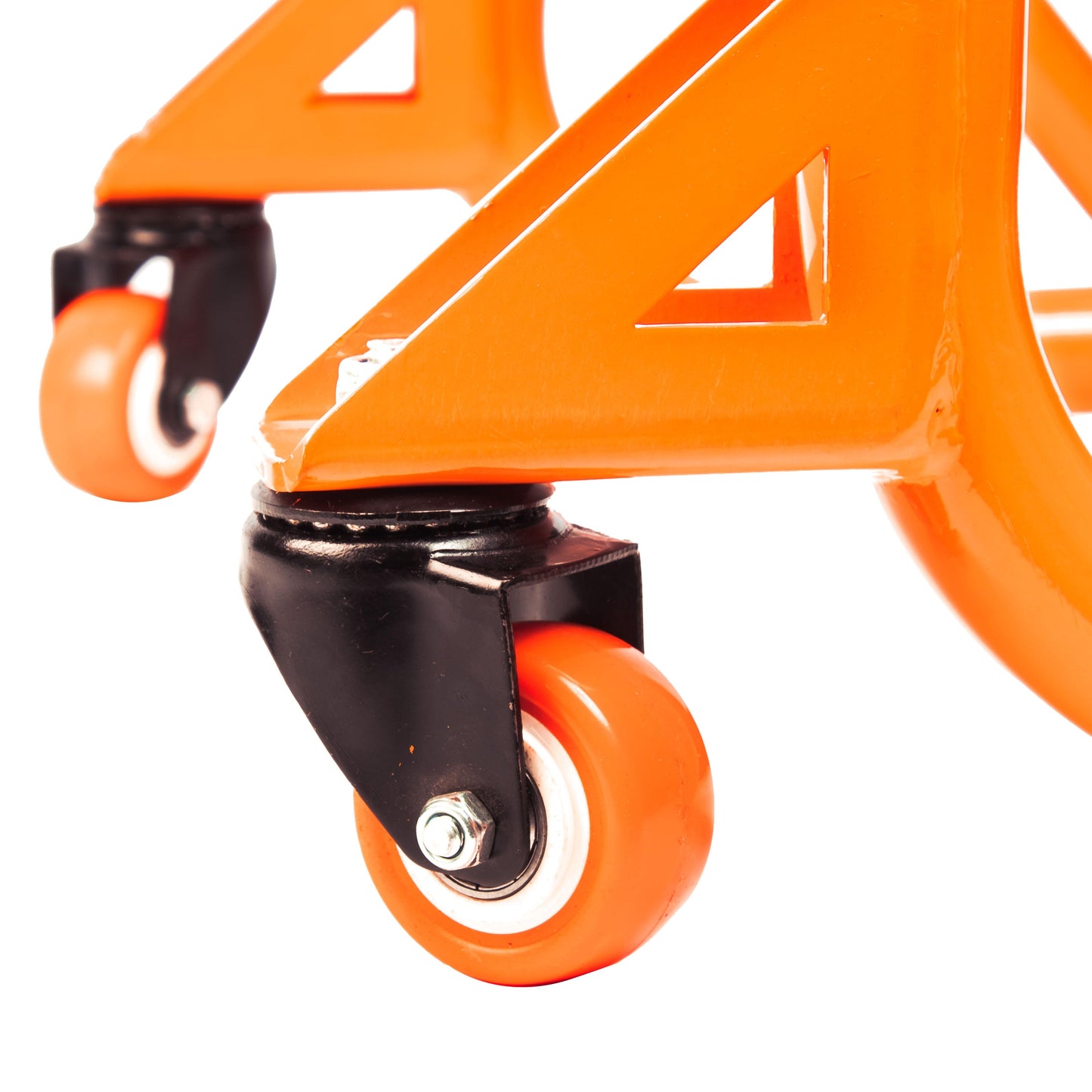 Motorcycle rear paddock stand 360 rotate, detachable, movable