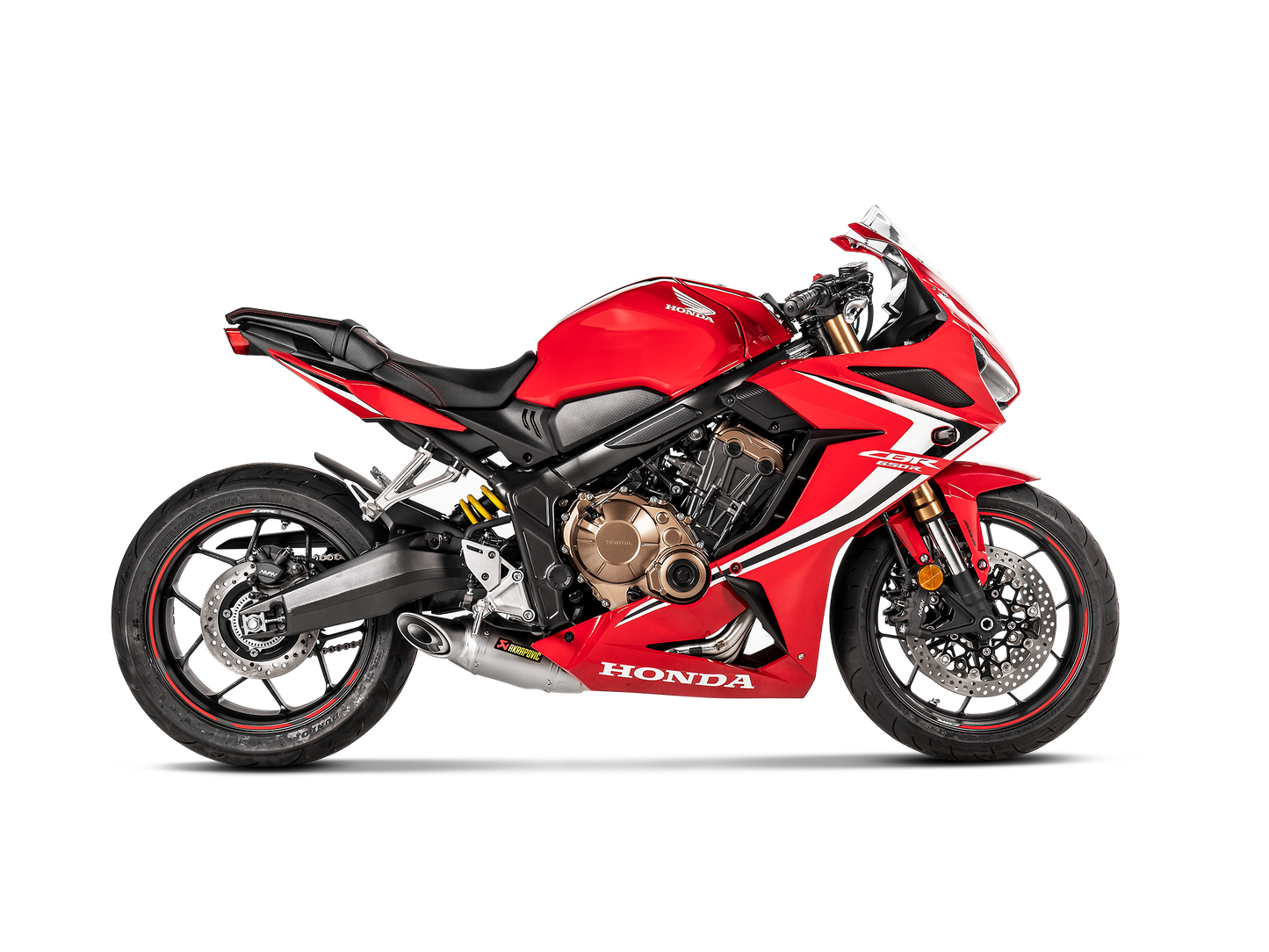 Akrapovic Racing Line Full System Exhaust (Titanium) Honda CBR650R (2024) - S-H6R15-AFT