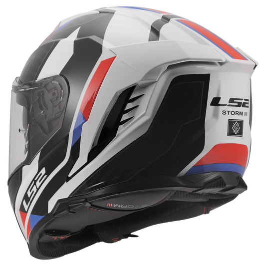 LS2 FF818 Sporty White Blue Red