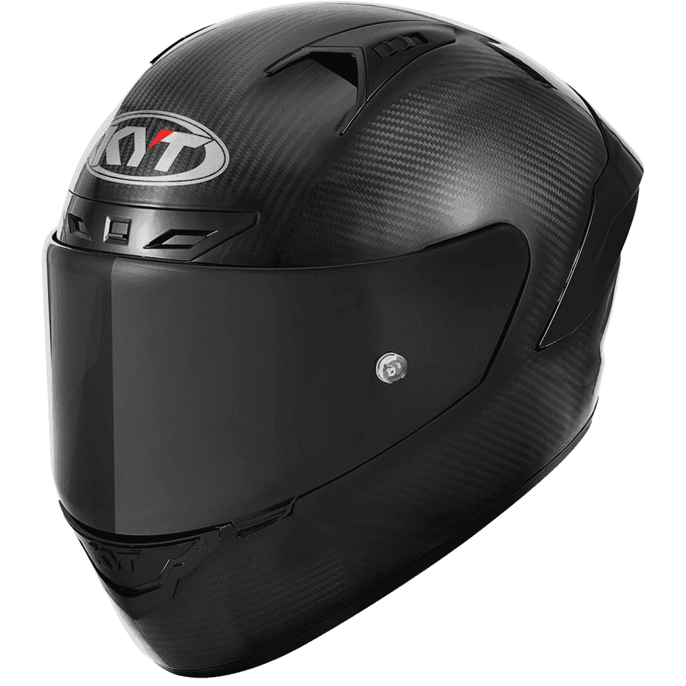 Motorcycle Carbon Fiber glossy black helmet KYT NZ-Race