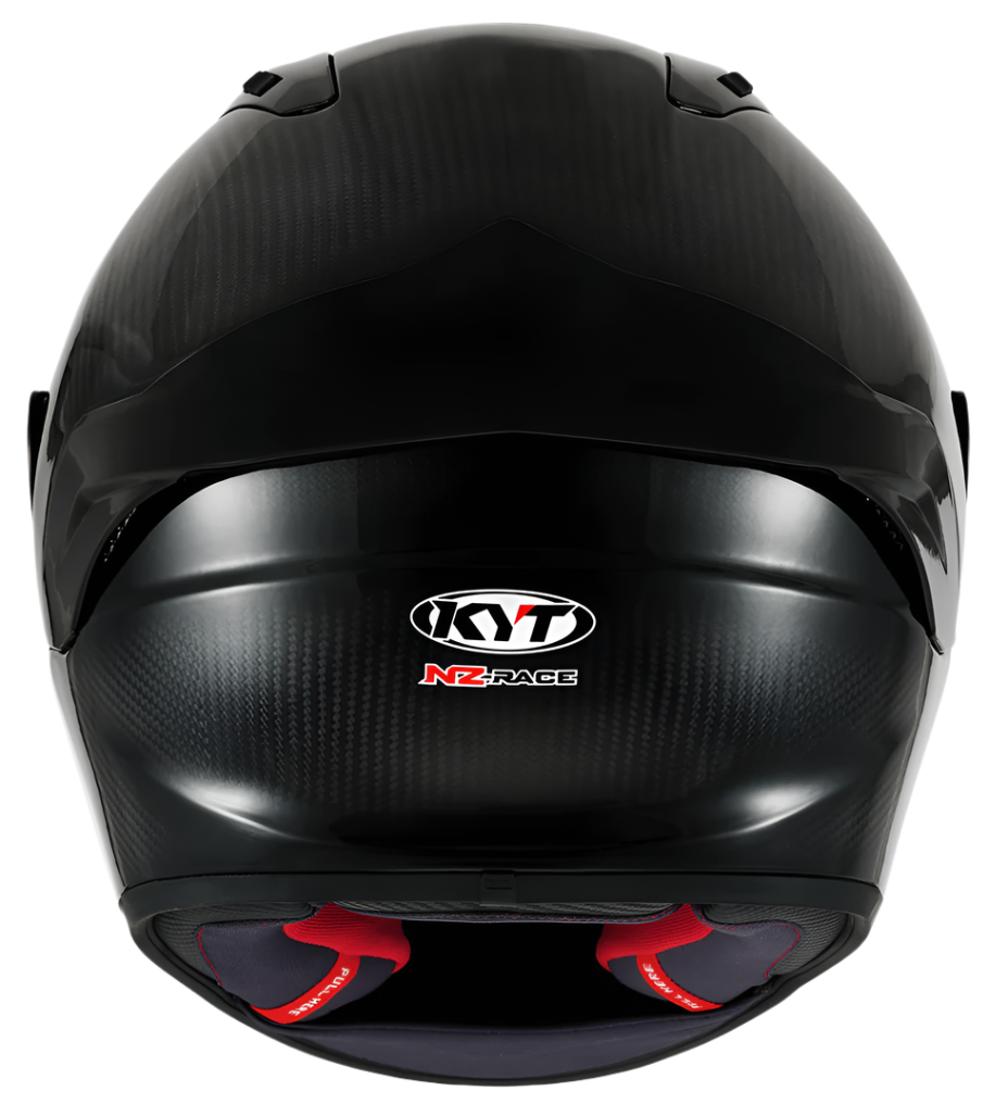 Motorcycle Carbon Fiber glossy black helmet KYT NZ-Race