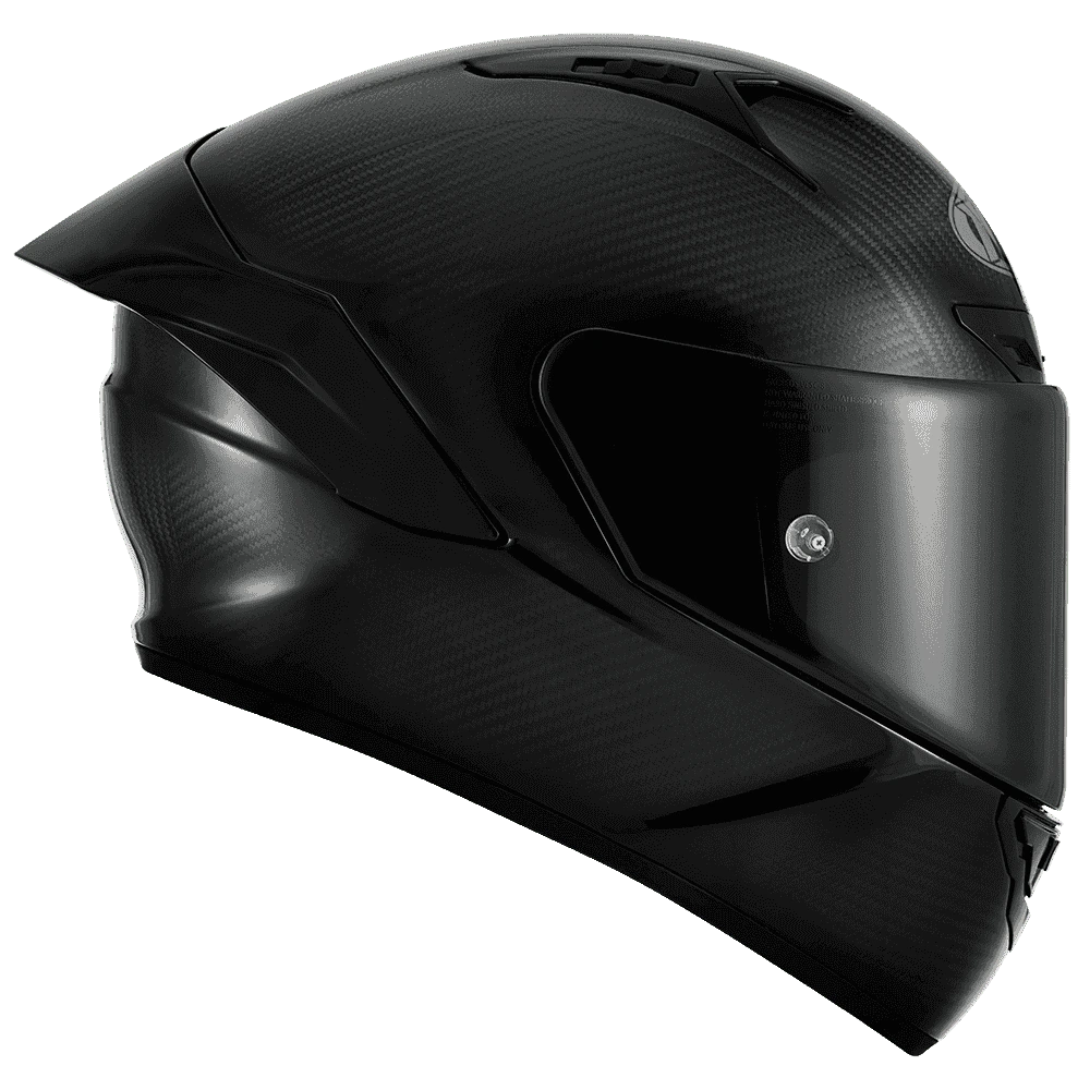 Motorcycle Carbon Fiber glossy black helmet KYT NZ-Race