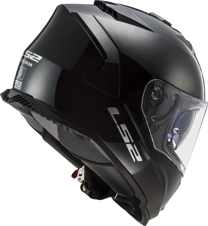 LS2 FF800 Storm II Solid Gloss Black - 06