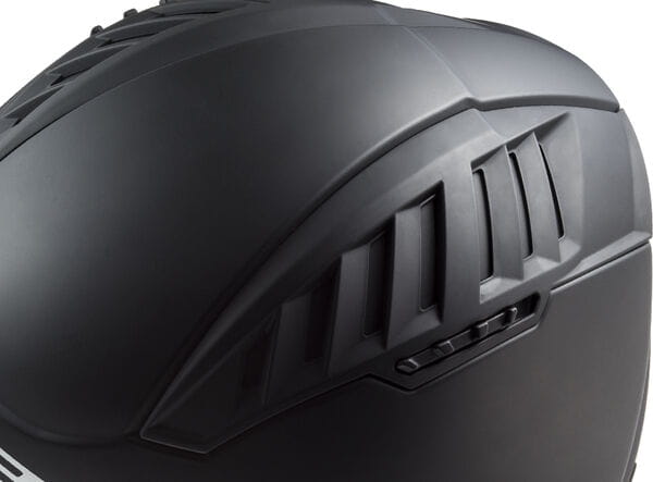 Motorcycle half face matt black helmet with drop down sun visor