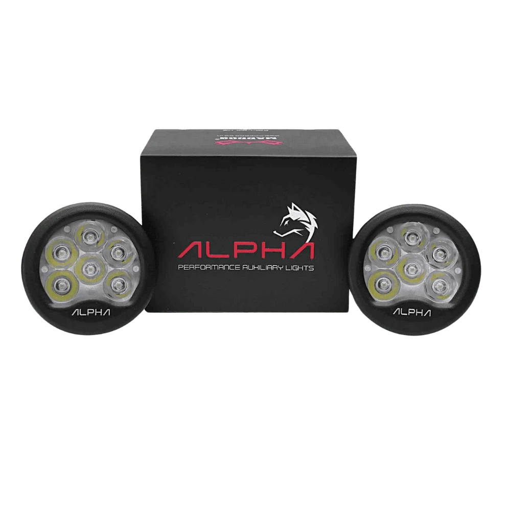 motorcycle fog/auxiliary lights 9600 lumens waterproof