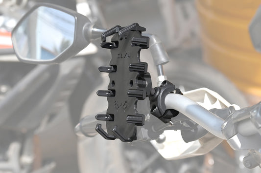 motorcycle phone mount claw type easy fit