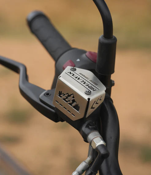 motorcycle front disk oil cover/guard stainless steel for himalayan 450