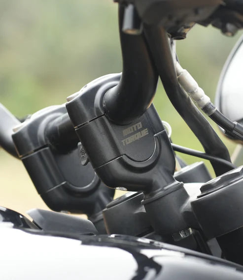 motorcycle handle bar risers for himalayan 450