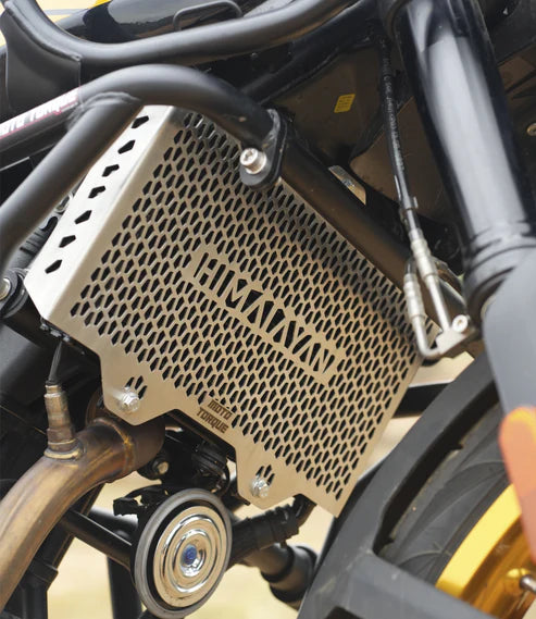 radiator guard for motorcycle - himalayan 450 - royal enfield