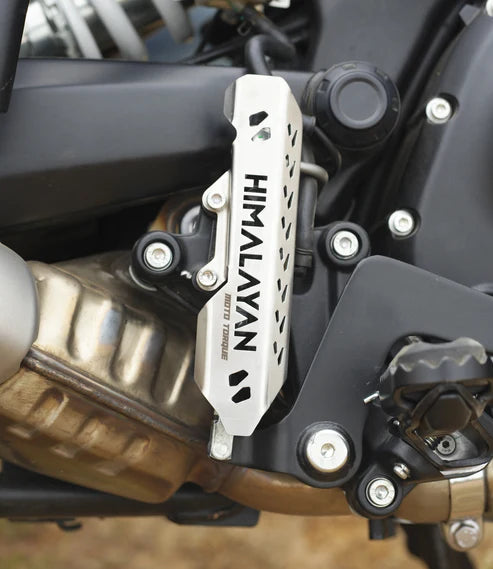motorcycle rear master cylinder guard for himalayan 450 (ss)