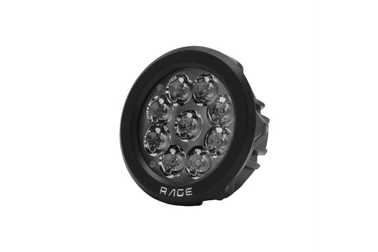 11600 lumens spot and flood motorcycle fog light/aux light by maddog