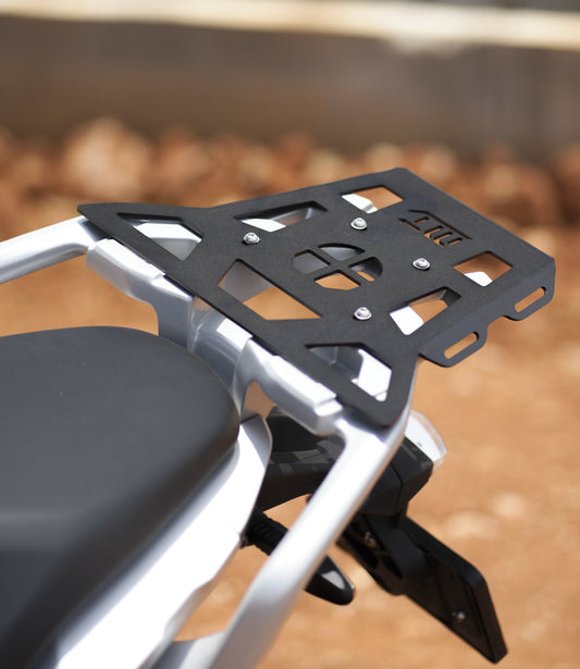 Motorcycle luggage mounting top rack black for bmw g310 gs